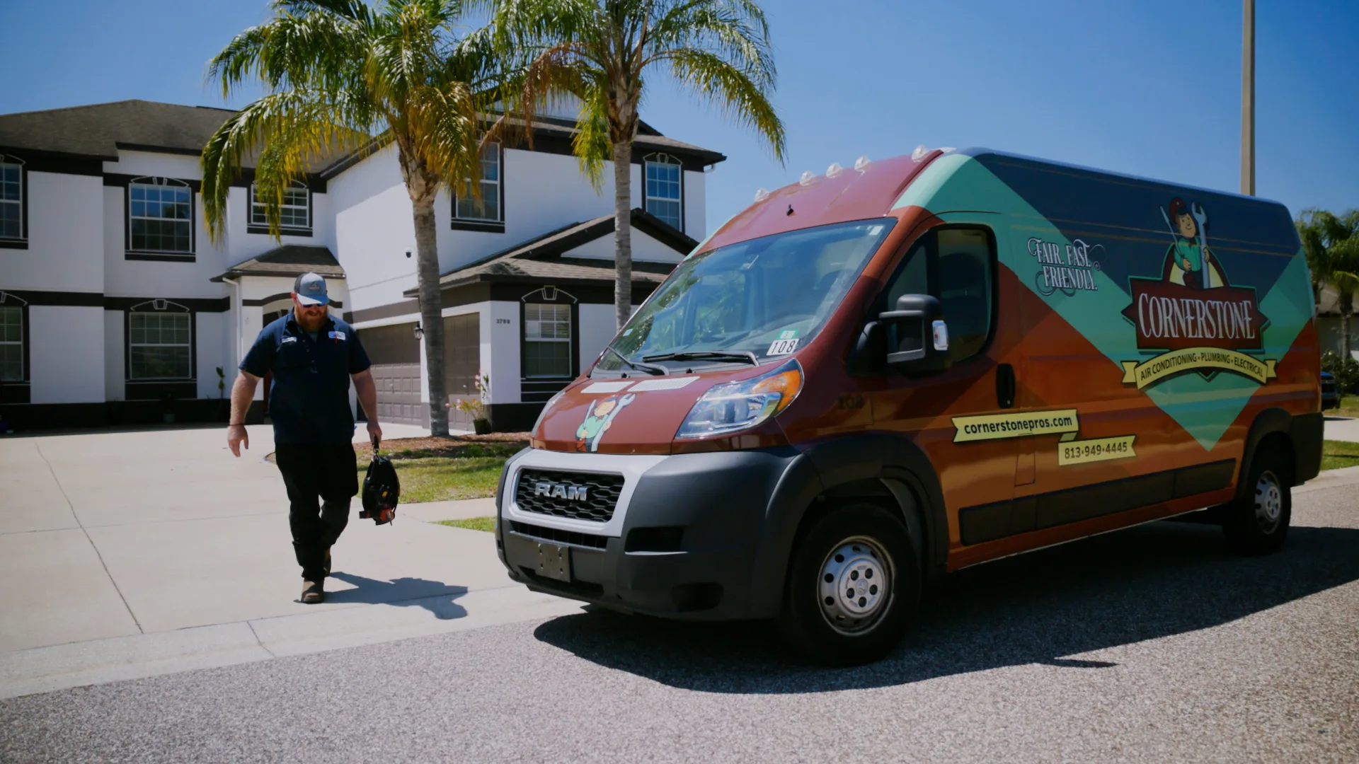 Cornerstone Pros team serving Greater Tampa